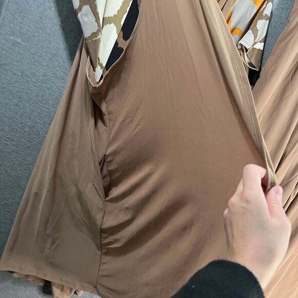 Attitudes by Renee Petite Global Illusion 3 Piece Set Cocoa Giraffe, MP - Picture 6 of 13